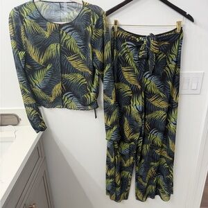 Victoria’s Secret Swim Tropical Print Resort Wear